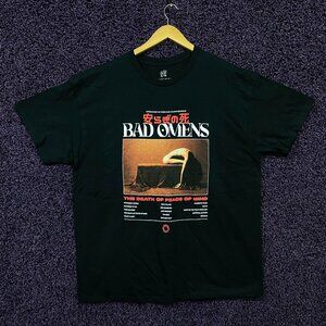 Bad Omens The Death of Peace of Mind Tshirt size extra large